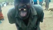 funny video:African Man laughing