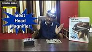 Best Head Magnifier with LED Light | Review and Demo of Headband Magnifying Glasses