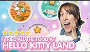 Sanrio Puroland - Ultimate Food Guide - Hello Kitty Land Tokyo