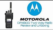 Motorola DP4800e unboxing and review
