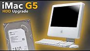 Upgrading my iMac G5's HDD in 2020 + OS X 10.4 Tiger Install!