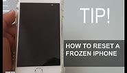 Frozen iPhone here is how to restart a frozen iPhone any model