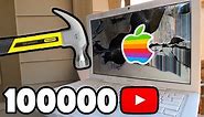 Bored Smashing - MacBook! 100K SPECIAL