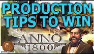 ⚙ Production chain tips for Anno 1800 layouts, ratios, goods, warehouses & more tutorial | Guide #1
