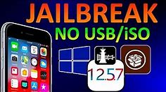 CheckRa1n Jailbreak iOS 12.5.7 Windows Without USB | Jailbreak iPhone 6/6 /5S iPad Mini 2/3| WinRa1n