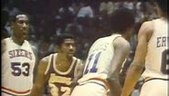 Magic Johnson Plays Center in 1980 Finals