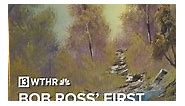 HAPPY LITTLE TREES 🌲 "A Walk in the Woods," the painting Bob Ross finished in 30 minutes on the very first episode of "The Joy of Painting" can be yours for just under $10 million! | WTHR-TV