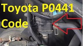 Causes and Fixes Toyota P0441 Code Evaporative Emission Control System Incorrect Purge Flow
