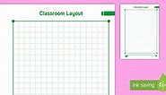Teacher Planner Classroom Layout Overview