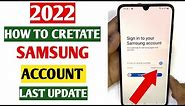 How To Create Samsung Account 2022/ Create Samsung ID || How To Make Samsung Account