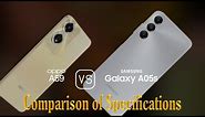 Oppo A59 vs. Samsung Galaxy A05s: A Comparison of Specifications