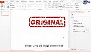 How to create a Rubber Ink Stamp Effect in PowerPoint