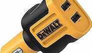 DEWALT 2-Port USB Car Charger — 24W Fast Charge Dual Port USB-A for iPhone 14 13 12 11 Pro Max X XR XS 8 Plus 6s iPad — Compatible with Samsung Galaxy S22 S21 S10 Plus S7 GPS