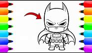 Chibi Cute Baby Batman Coloring Pages for Kids of All Ages