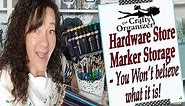 Hardware Store Marker Storage That's Versatile AND Affordable!