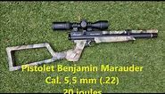 Pistolet Air comprimé PCP Benjamin Marauder Woods Walker 5,5 mm 20 joules