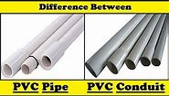 Difference Between Pvc Pipe and PVC Conduit