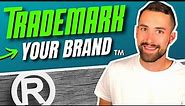 EASIEST Way To Trademark a Name or Logo | No Lawyer Needed!