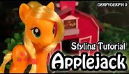 My Little Pony: Applejack Hair Styling Tutorial MLP