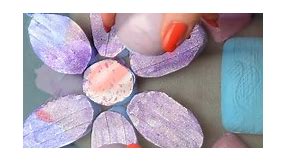 Glitter Flower | Clay Cracking | ASMR Soap