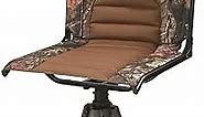 360 Degree Swivel Camo Hunting Blind Chair, Folding, Lightweight, Portable, Padded Cushion Hunting Seat 300 lbs Capacity, Hunt Gear and Equipment, Mossy Oak Break-Up Country