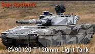 Sweden CV90120-T 120mm. Light Tank - Protected Against Cyber & Digital Battlefield