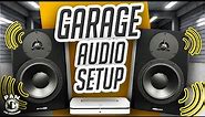 My New Home Garage Audio Setup!