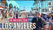 Los Angeles 4K Walking Tour - 4-hour LA Walk with Captions & Immersive Sound [4K/60fps]