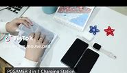 Wireless Charger 3 in 1 Foldable Wireless Charging Station Dock for iPhone 14 13 Series/12/12 Pro Max/11 Series/XS Max/XS/XR/X 18W Wireless Charger Stand for Apple Watch 7/SE/6/5/4/3/2 AirPods 3/Pro