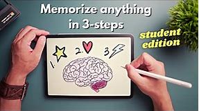 The Ultimate Guide to Memorization (Student Edition)