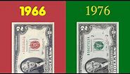10 YEARS between $2 bills: 1966-1976
