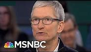 Apple CEO Tim Cook Slams Facebook's Mark Zuckerberg: I Wouldn't Be In This Situation | MSNBC