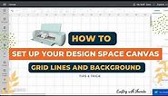How to Turn the Grid On & Off on Cricut Design Space|Grid Lines Beginner Tips