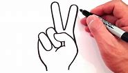 How to Draw a Peace Sign