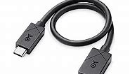 [Designed for Microsoft Surface] Cable Matters USB-C to USB Micro-B Cable (USB-C to Micro-B Cable) in Black - 1.5 ft / 0.45m