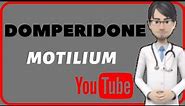 💊What is DOMPERIDONE (MOTILIUM)?. Side effects, dosage, mechanism of action, uses of DOMPERIDONE💊