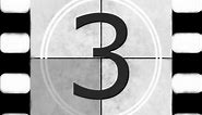 Film Reel 5,4,3,2,1, Countdown-Creative Commons Use