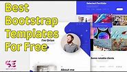 6 Best Modern Website Templates Free Download - Bootstrap Website Templates 2021