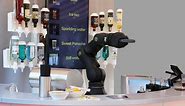 A 6 Axis Robotic bartender Barney has high accuracy and precision of movement.