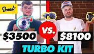 $3,500 Single Turbo Kit vs. $8,100 Twin Turbo Kit | HiLow