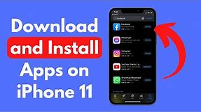 iPhone 11 : How to Download and Install Apps on iPhone 11 / 11 Pro / 11 Pro Max
