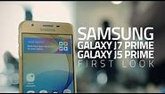 Samsung Galaxy J7 Prime, Galaxy J5 Prime: Hands-on