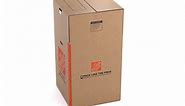 The Home Depot 20 in. L x 20 in. W x 34 in. D Wardrobe Moving Box PPRWRDBOX