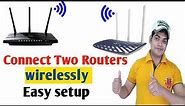 How To Connect Two Tp-link Router wirelessly 100% Working | (WDS) Wireless distribution system