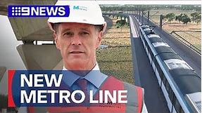 New Sydney Metro line taking shape | 9 News Australia