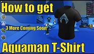 How to get Aquaman and the Lost Kingdom T-Shirt in Aquaman Simulator | 45k Stock