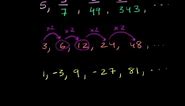 Geometric series with sigma notation