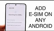 How To Activate eSim On Android! (2023)