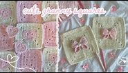how to crochet cute granny squares ౨ৎ♡ | beginner-friendly (with or without magic ring!)