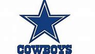 How to draw Dallas Cowboys Logo, NFL team logo